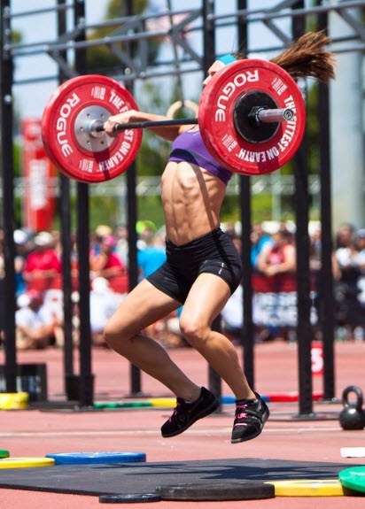 Hang squat clean Hang squat clean